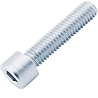 D2D - Tornillos cilíndricos con hexágono interior (10 unidades- M3 x 5 mm- DIN 912- galvanizados)